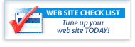 Web Site Checklist, Tune up your site today!